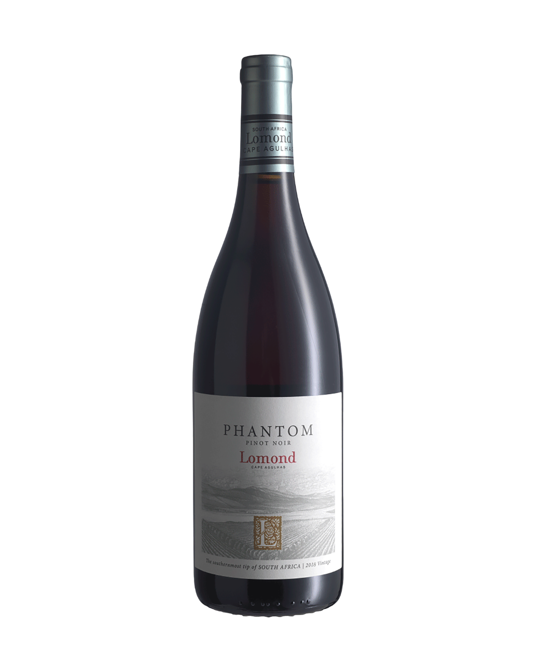 Pinot Noir, Phantom, Lomond Estate, Cape Agulhas, South Africa