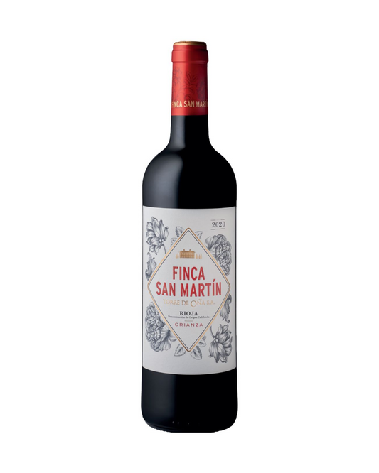 Rioja Crianza, Finca San Martin, Torre de Oña, Rioja, Spain