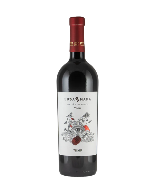 Vranec, Luda Mara, Tikveš Winery, Northern Republic of Macedonia
